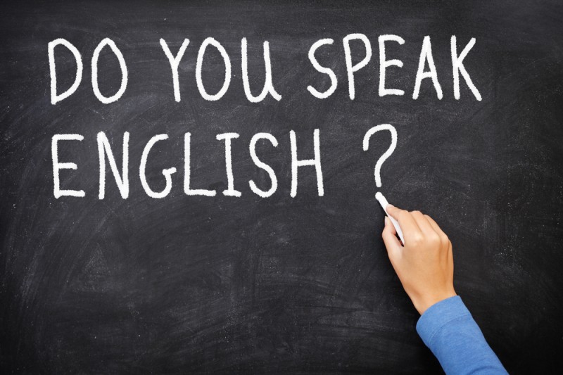 parler anglais
