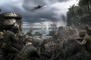 découvrez 'empire of the sun - la guerre du pacifique 1941-1945' à vendre, un jeu de stratégie immersif retraçant les événements majeurs du conflit dans le pacifique.