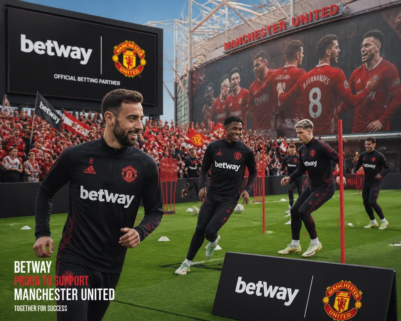 betway sera le partenaire principal officiel de manchester united à partir de la saison 2026/27, marquant une nouvelle ère de collaboration entre le club et la marque.