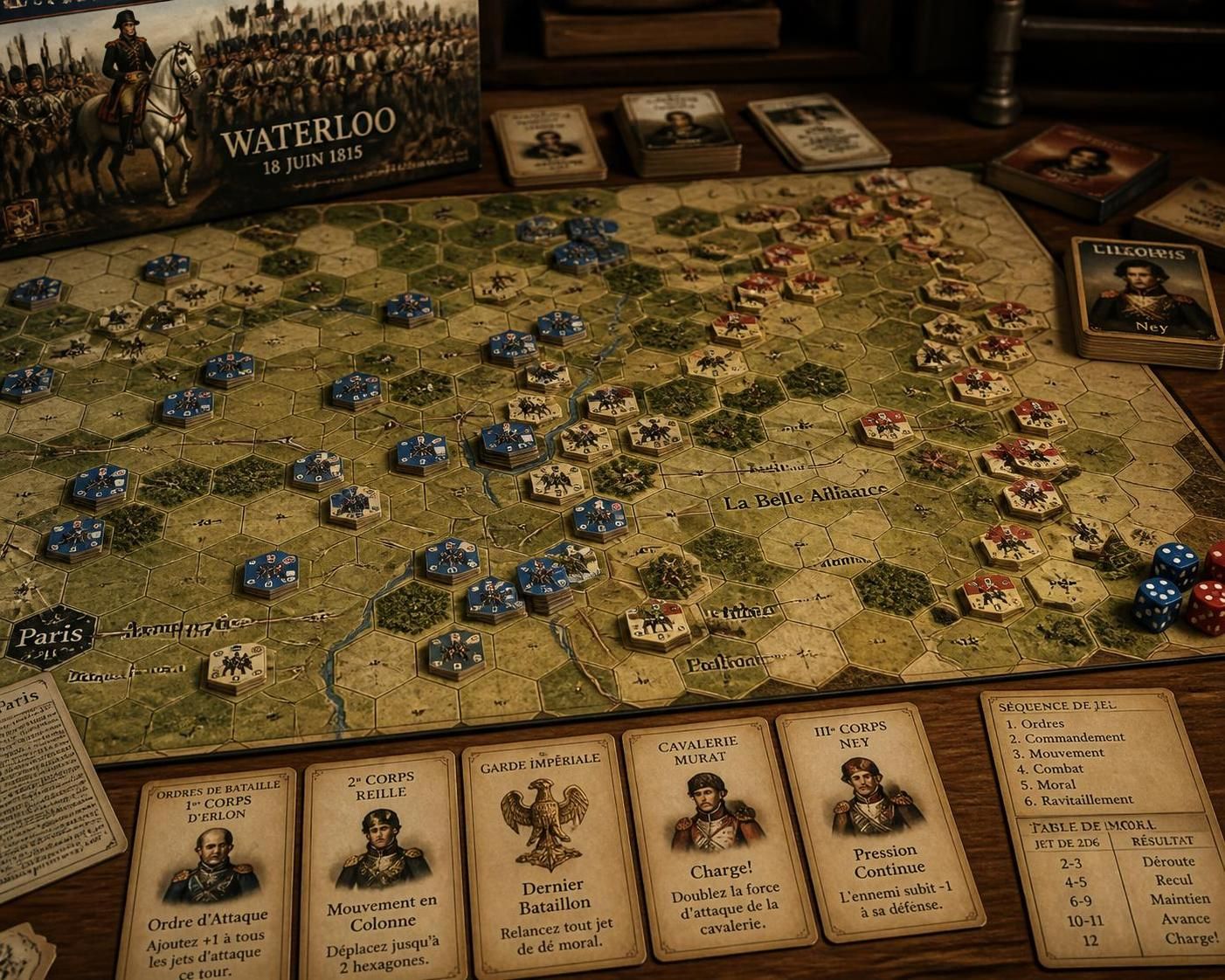découvrez « commandant de bataille : volume i - variantes - re : vive l'empereur », un module solitaire captivant proposant des variantes passionnantes pour enrichir votre expérience de jeu stratégique.