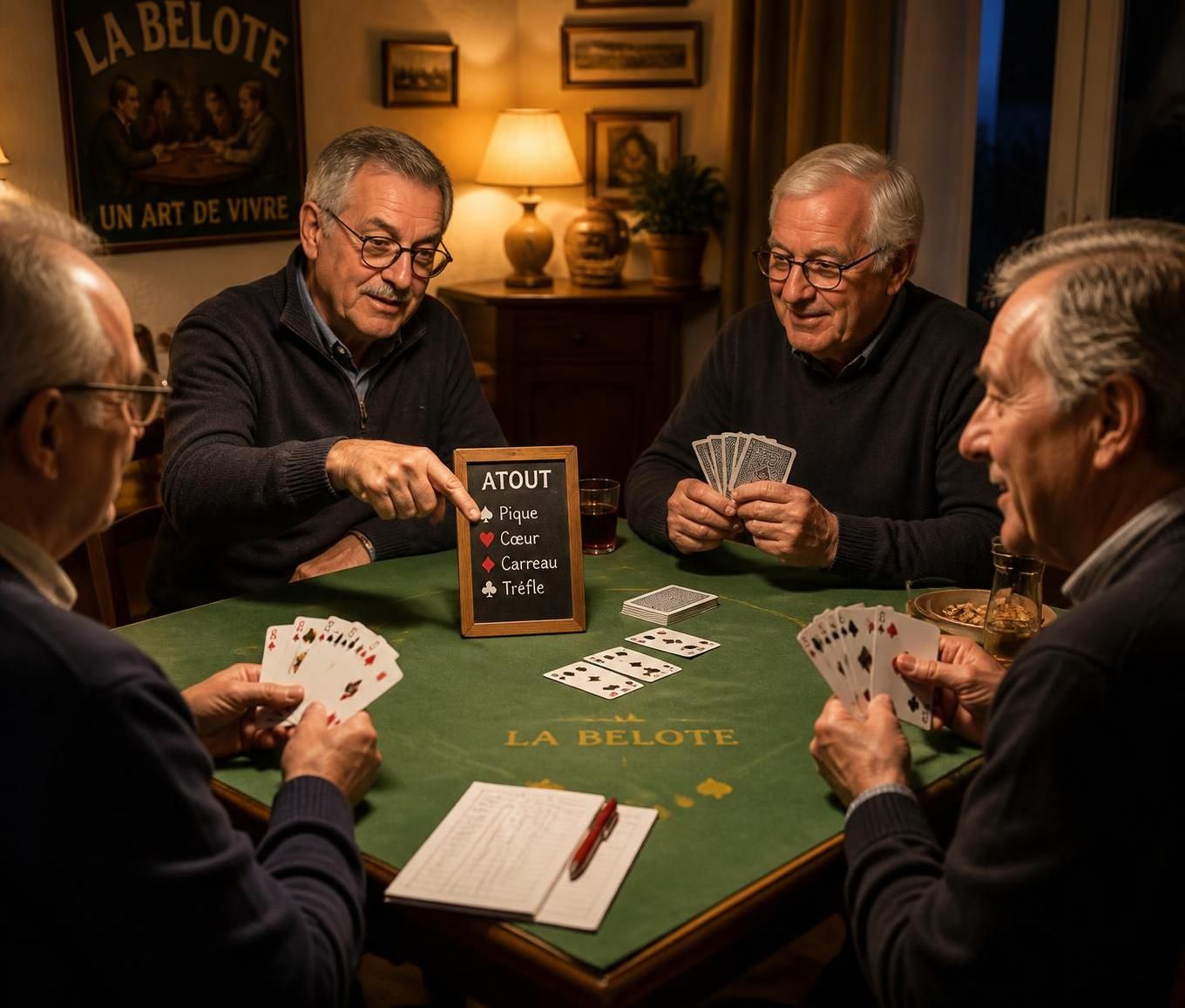 apprenez les règles essentielles de la belote et rebelote pour maîtriser ce jeu de cartes classique et jouer avec confiance.