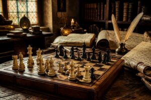 plongez dans l'histoire fascinante et le mystère intrigant de l’échiquier de sissa, une énigme légendaire aux origines surprenantes.