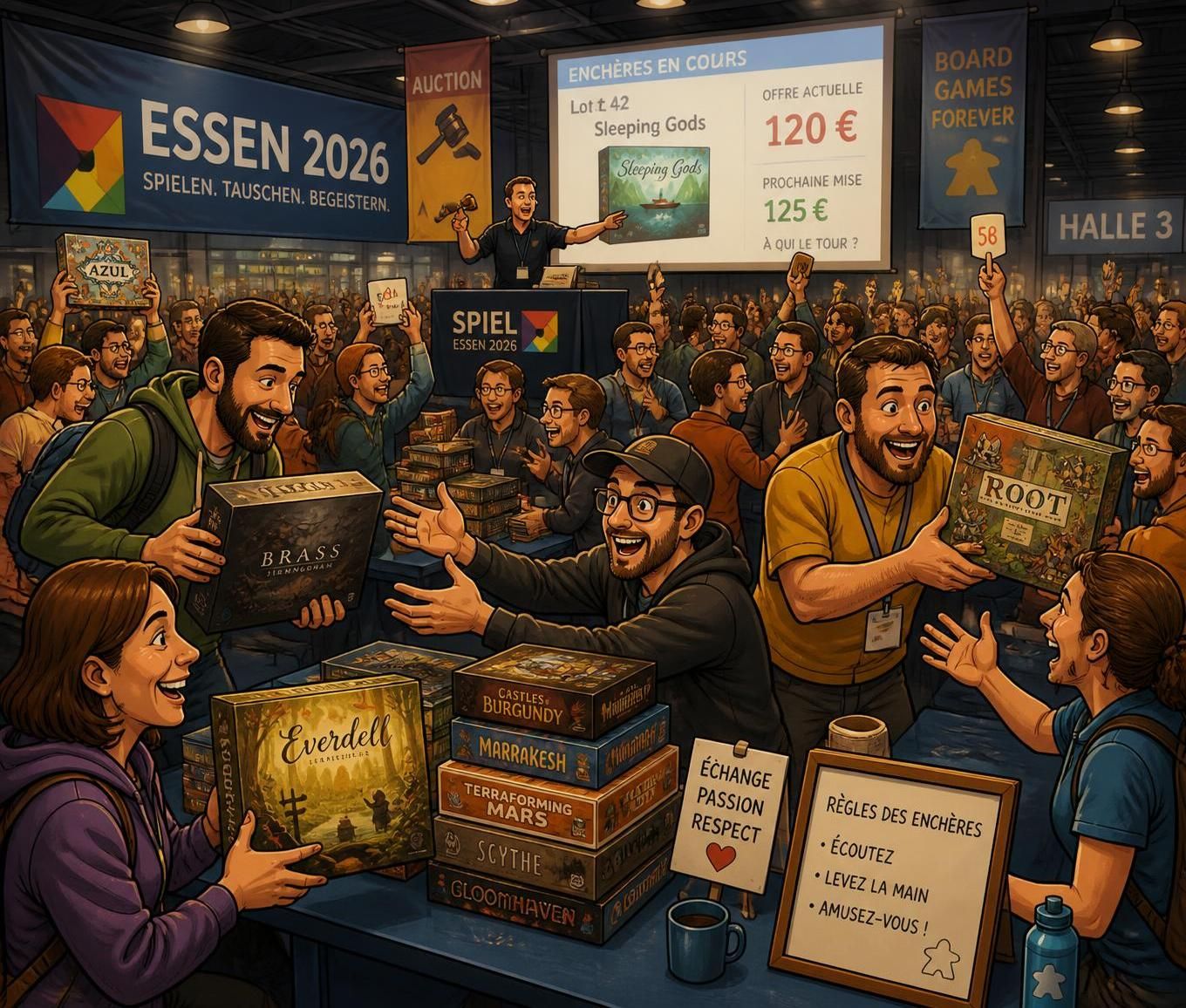 découvrez le nouvel espace de commentaires sur geeklist dédié à 'la liste d'enchères sans expédition d'essen 2026'. proposez et vendez vos articles en toute simplicité !