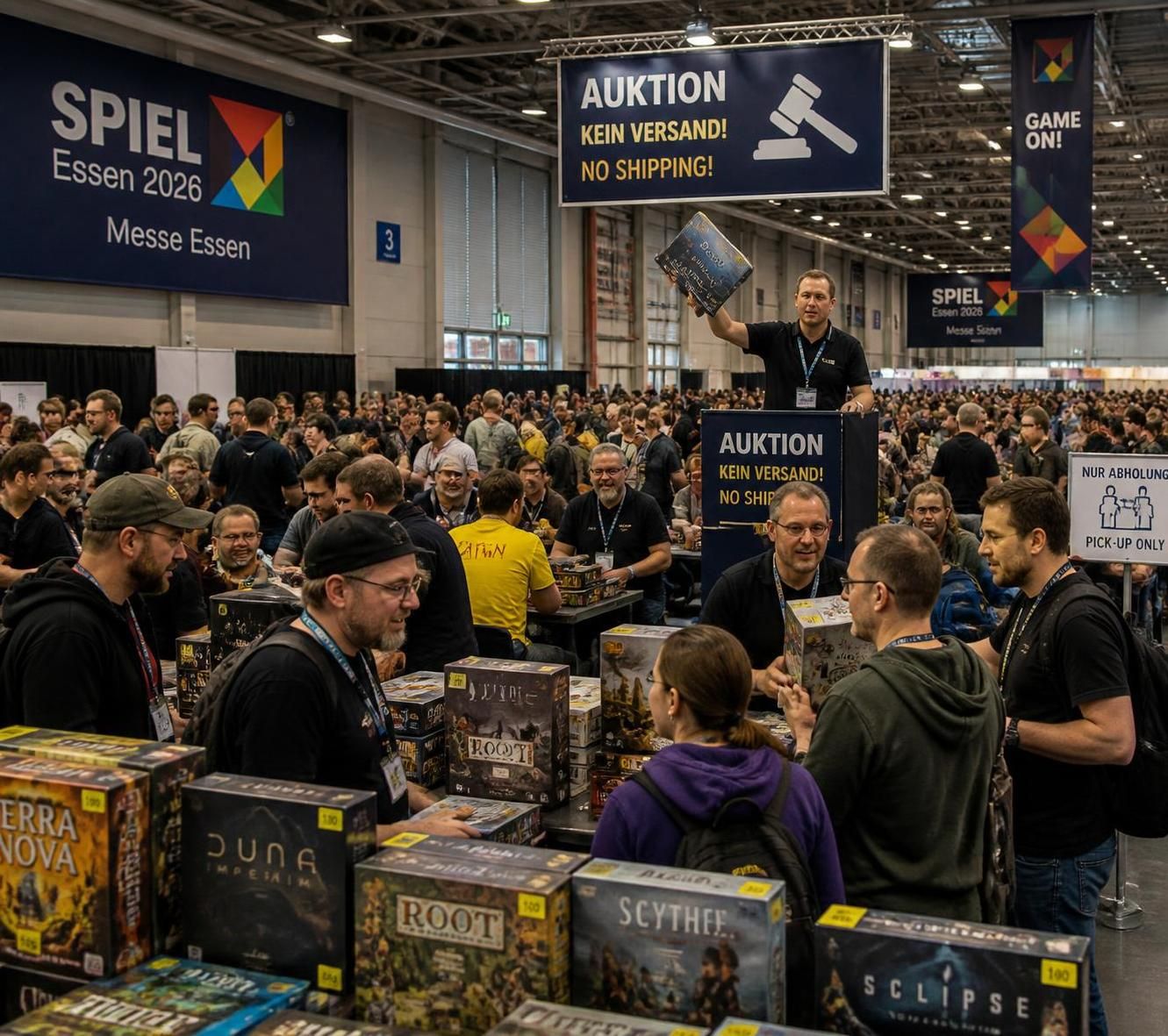 découvrez le nouveau commentaire sur geeklist concernant la liste d'enchères sans expédition d'essen 2026. publiez vos articles à vendre et participez facilement à l'événement !