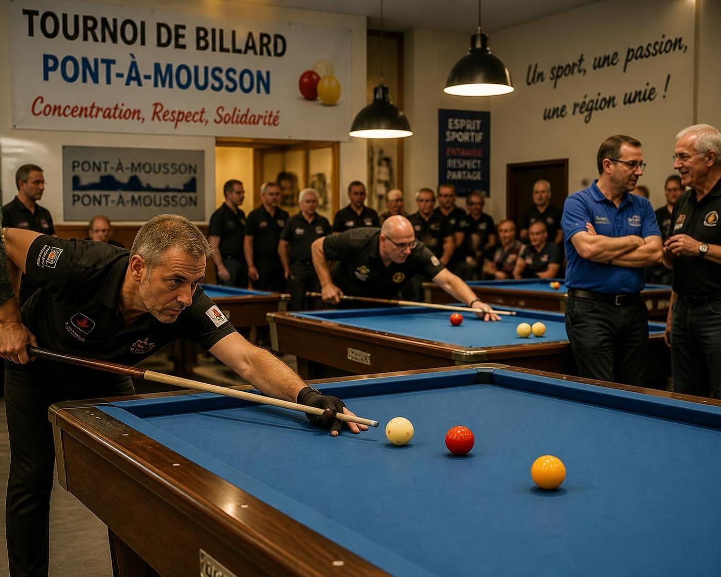 découvrez l'open rose de pont-à-mousson, un tournoi de billard unique où passion et solidarité se rencontrent pour soutenir des causes importantes.