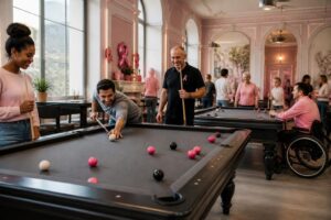 participez à l'open rose de pont-à-mousson, un tournoi de billard solidaire alliant passion du jeu et engagement communautaire. découvrez un événement unique où convivialité et solidarité sont au rendez-vous.