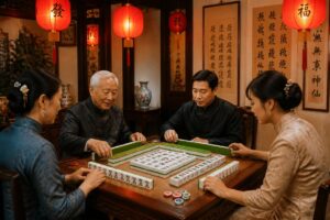 plongez dans l'univers authentique du mahjong chinois et apprenez ses règles traditionnelles pour maîtriser ce jeu millénaire.