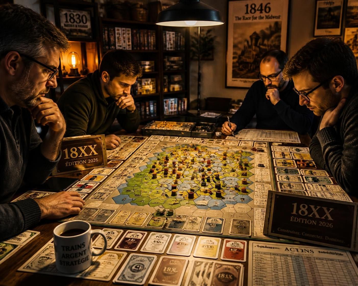 découvrez un nouveau commentaire approfondi sur l'article de blog « à la découverte de 18xx - édition 2026 ». plongez dans l'univers passionnant de ce jeu de stratégie ferroviaire revisité pour 2026.
