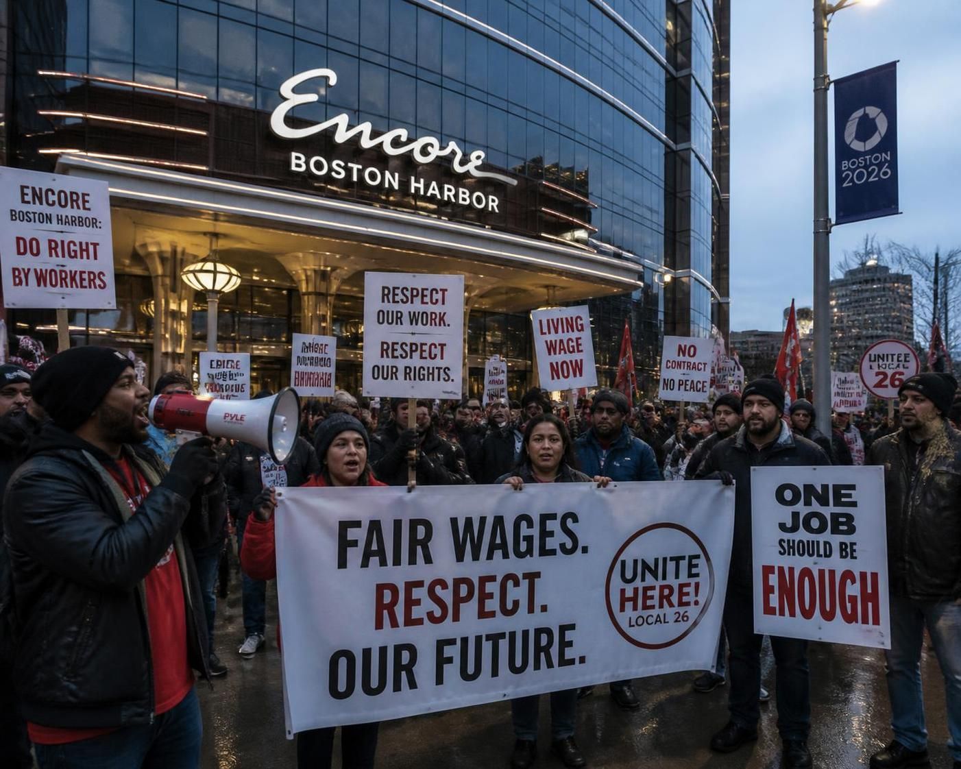 découvrez les raisons et les impacts de la nouvelle grève des travailleurs d'encore boston harbor suite à l'échec des négociations syndicales, affectant le secteur et les visiteurs.