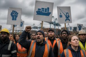 nouvelle grève des employés d'encore boston harbor suite à l'échec des négociations entre les syndicats et la direction, impactant les opérations du site.