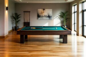 découvrez quelle est la dimension idéale pour une table de billard afin d'optimiser votre espace de jeu et profiter pleinement de vos parties.