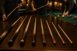 découvrez comment choisir la bonne taille de queue de billard pour améliorer votre précision et votre confort de jeu. conseils et critères essentiels expliqués.