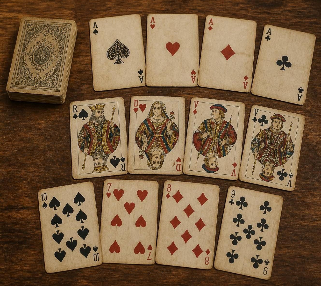 découvrez la signification des symboles pique, cœur, carreau et trèfle dans les jeux de cartes et leur origine.